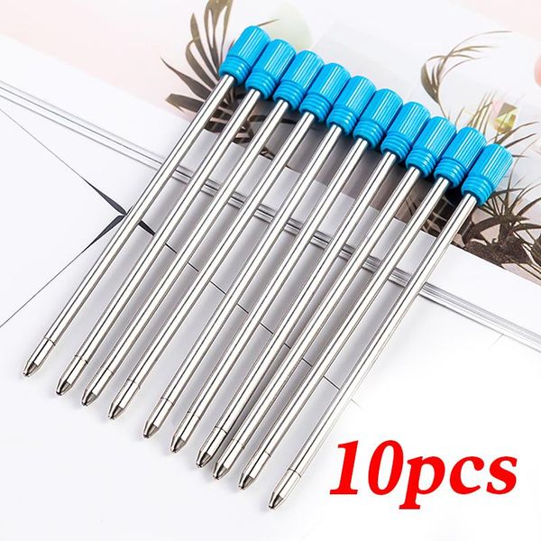 crystal pen refill short 7cm blue black metal ballpoint school supplies office stationery refills, Black;red
crystal pen refill short 7cm blue black metal ballpoint school supplies office stationery refills, Black;red