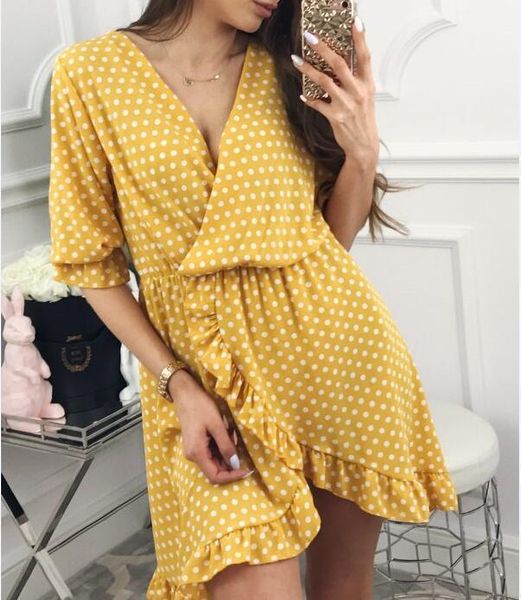 woman dress womans polka dots long sleeve clothing v-neck fashion ladies female dresses aesthetic casual, Black;gray
woman dress womans polka dots long sleeve clothing v-neck fashion ladies female dresses aesthetic casual, Black;gray