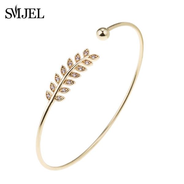 link, chain smjel wedding jewelry bohemia leaf bangle bracelet women leaves gold bangles cuff pulseiras wholesale drop 2021 g104, Black
link, chain smjel wedding jewelry bohemia leaf bangle bracelet women leaves gold bangles cuff pulseiras wholesale drop 2021 g104, Black