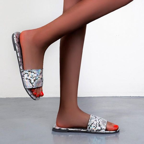 slippers slides women beach summer 2021 open toe flats comfortable snake pattern pu outdoor woman plus size 40, Black
slippers slides women beach summer 2021 open toe flats comfortable snake pattern pu outdoor woman plus size 40, Black