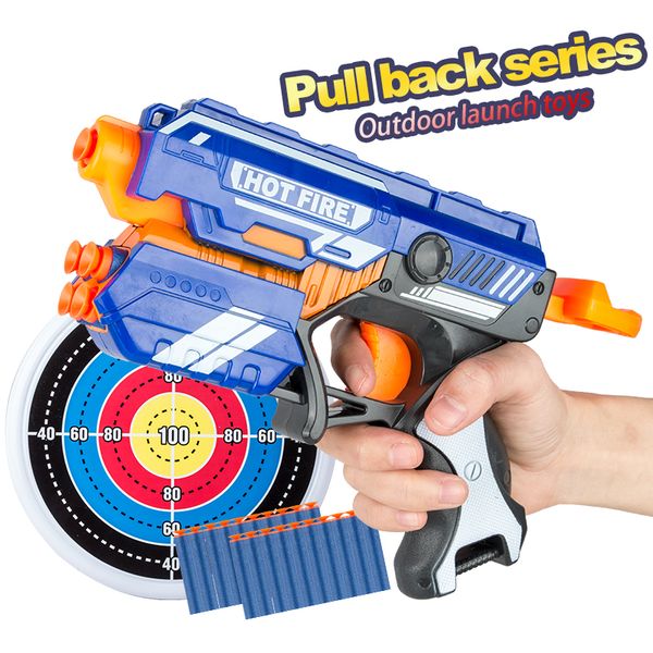 New Manual Soft Bullet Gun Suit for Nerf Soft bullets Toy Pistol Gun Long Range Dart Blaster Kids Toys Gift
New Manual Soft Bullet Gun Suit for Nerf Soft bullets Toy Pistol Gun Long Range Dart Blaster Kids Toys Gift