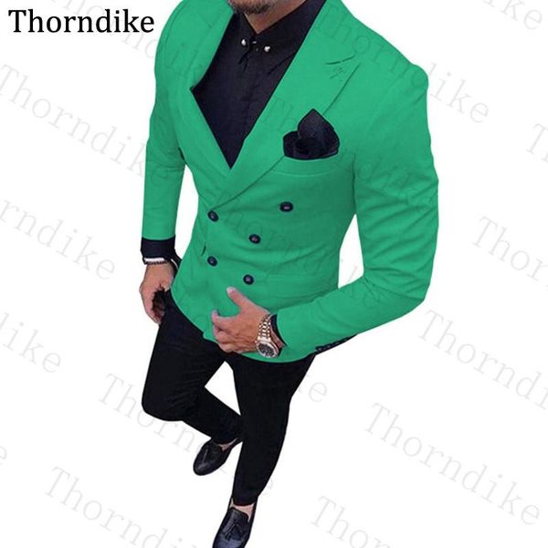 thorndike double breasted men suits peaked lapel solid formal wedding wear blazers with pants spring casual slim man suit men's &, White;black
thorndike double breasted men suits peaked lapel solid formal wedding wear blazers with pants spring casual slim man suit men's &, White;black