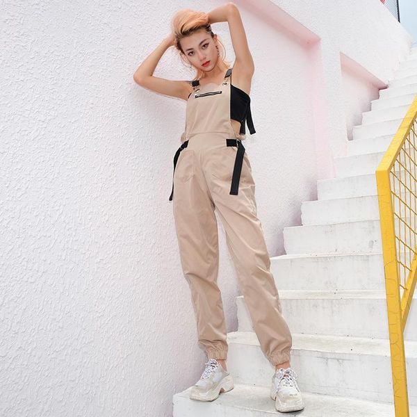 women's jumpsuits & rompers 2021 spring summer women khaki jumpsuit fashion loose plus size sleeveless vintage female casual overalls, Black;white
women's jumpsuits & rompers 2021 spring summer women khaki jumpsuit fashion loose plus size sleeveless vintage female casual overalls, Black;white