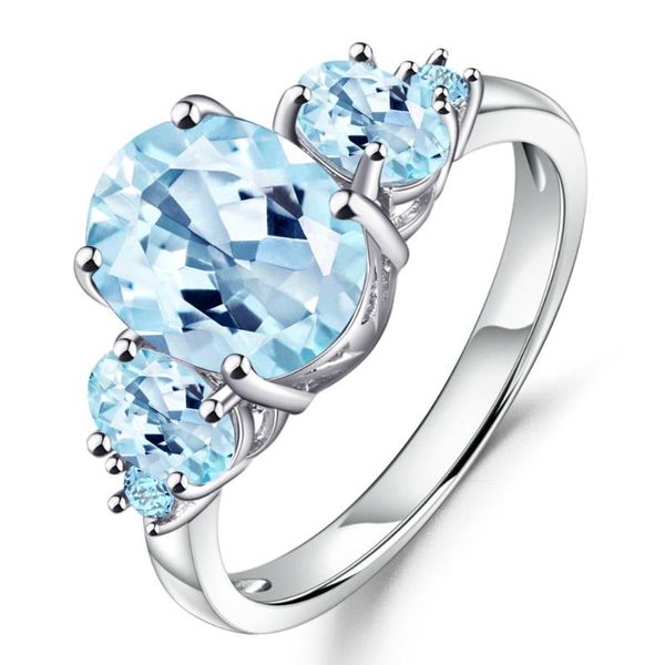 cluster rings gem's ballet 4.77ct oval natural sky blue z gemstone ring 100% 925 sterling silver for women wedding fine jewelry, Golden;silver
cluster rings gem's ballet 4.77ct oval natural sky blue z gemstone ring 100% 925 sterling silver for women wedding fine jewelry, Golden;silver