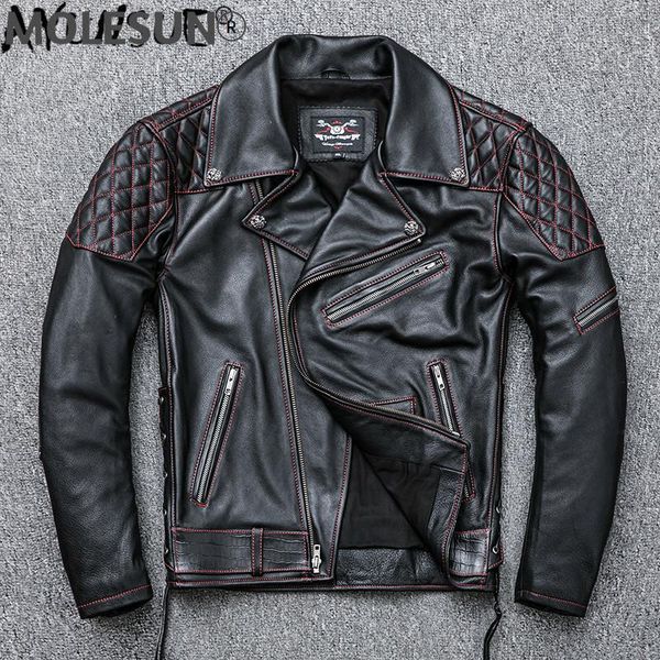 men's leather & faux akoosun real cow jacket men motorcycle genuine coat cowhide biker jackets 2021 kj4729, Black
men's leather & faux akoosun real cow jacket men motorcycle genuine coat cowhide biker jackets 2021 kj4729, Black
