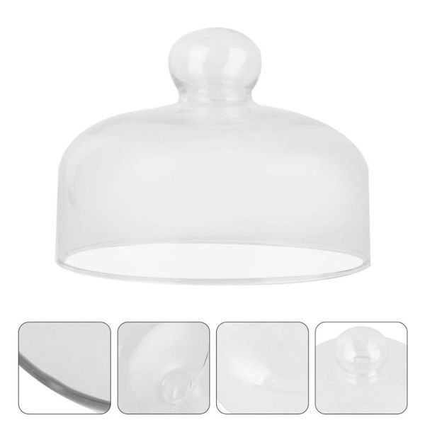 1pc round lid with handle glass tent kitchen cuisine transparent storage & organization
1pc round lid with handle glass tent kitchen cuisine transparent storage & organization
