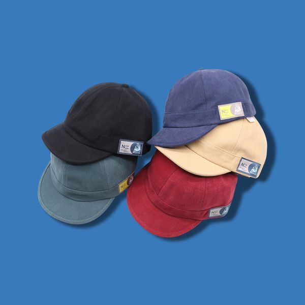 hat short brim baseball cap easy to wear label in spring summer duck tongue sun visor trendy men's hat female, Blue;gray
hat short brim baseball cap easy to wear label in spring summer duck tongue sun visor trendy men's hat female, Blue;gray