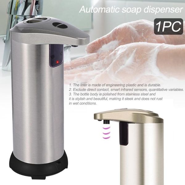 liquid soap dispenser battery powered stainless steel shower gel bathroom automatic sensor body care standing counter el
liquid soap dispenser battery powered stainless steel shower gel bathroom automatic sensor body care standing counter el