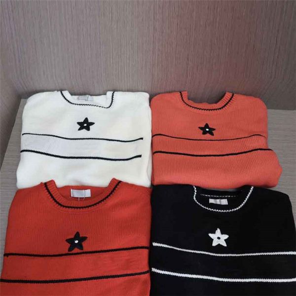lucky star short sleeve sweater tee women cashmere t shirt spring summer letter knitted shirts, White
lucky star short sleeve sweater tee women cashmere t shirt spring summer letter knitted shirts, White