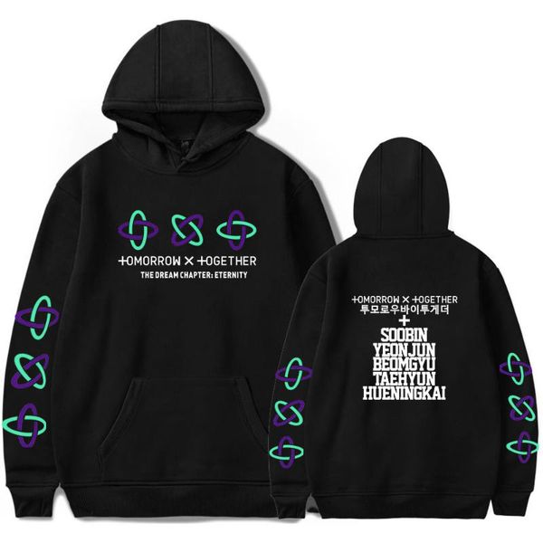 women's hoodies & sweatshirts txt the dream chaptereternity men casual pullover streetwear sweatshirt sudadera hombre male hoodie wome, Black
women's hoodies & sweatshirts txt the dream chaptereternity men casual pullover streetwear sweatshirt sudadera hombre male hoodie wome, Black