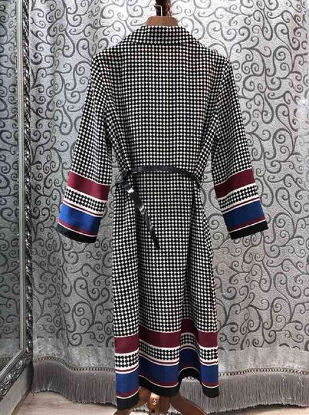 dress spring summer women turn-down collar polka dot prints striped color block knee-length casual dress belt, Black;gray
dress spring summer women turn-down collar polka dot prints striped color block knee-length casual dress belt, Black;gray