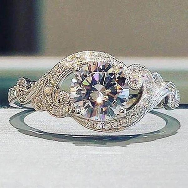 wedding rings huitan delicate woman ring with round cubic zirconia temperament sweet female engagement gift fashion jewelry, Slivery;golden
wedding rings huitan delicate woman ring with round cubic zirconia temperament sweet female engagement gift fashion jewelry, Slivery;golden
