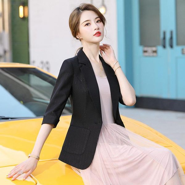 women's suits & blazers half sleeve formal jakcets coat for women spring summer business work wear ol styles professsional outwear bla, White;black
women's suits & blazers half sleeve formal jakcets coat for women spring summer business work wear ol styles professsional outwear bla, White;black