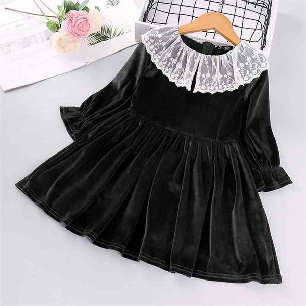 autumn girls' dress european american christmas corduroy lace collar princess party children kids clothing 3-7 y 210625, Red;yellow
autumn girls' dress european american christmas corduroy lace collar princess party children kids clothing 3-7 y 210625, Red;yellow