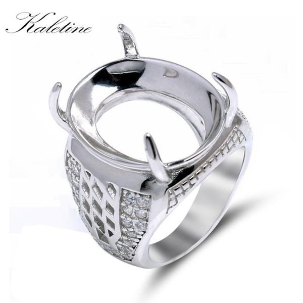 cluster rings kaletine genuine 925 sterling silver big men's ring without main stone ready for #rshc3001, Golden;silver
cluster rings kaletine genuine 925 sterling silver big men's ring without main stone ready for #rshc3001, Golden;silver