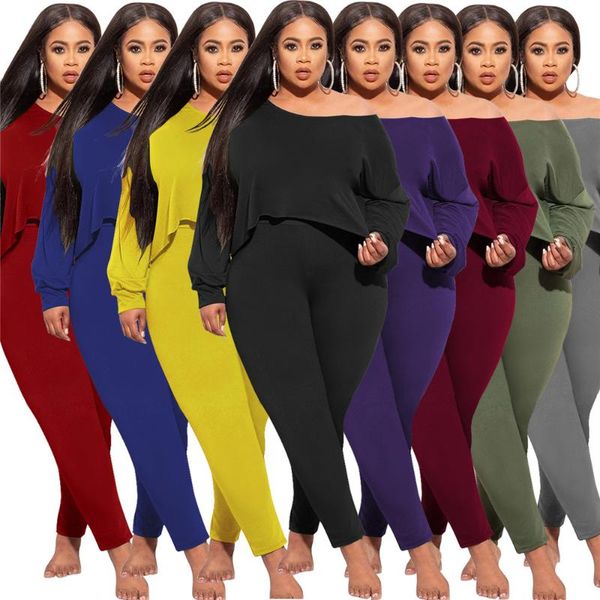 plus size tracksuits fall women clothing 5xl urban leisure street wear simple pure color long sleeve pants sets wholesale drop, Black
plus size tracksuits fall women clothing 5xl urban leisure street wear simple pure color long sleeve pants sets wholesale drop, Black