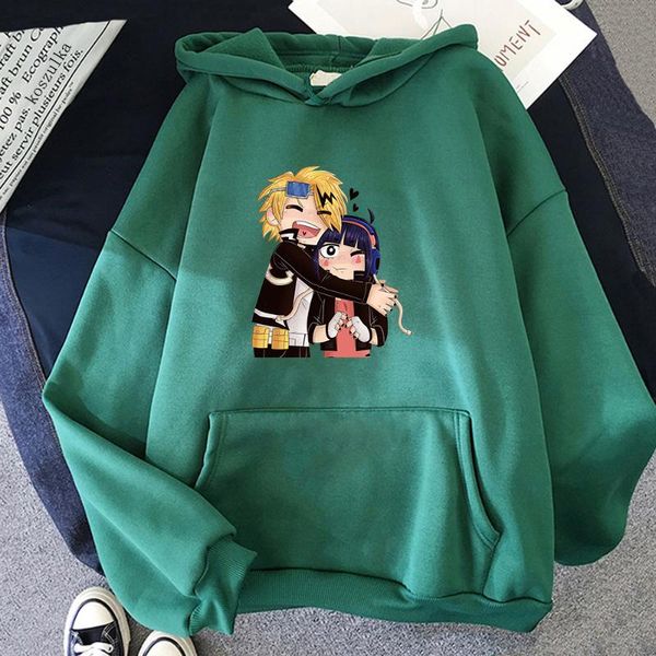 men's hoodies & sweatshirts anime my hero academia men fleece hoodie graphics clothing manga kaminari and jirou pullover swearshirts fo, Black
men's hoodies & sweatshirts anime my hero academia men fleece hoodie graphics clothing manga kaminari and jirou pullover swearshirts fo, Black