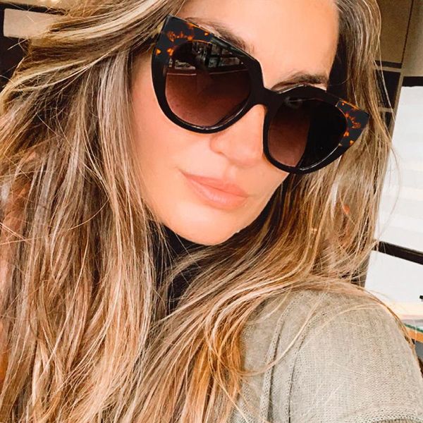 sunglasses 2021 fashion vintage leopard women brand designer big cat frame eye sun glasses female show shades, White;black
sunglasses 2021 fashion vintage leopard women brand designer big cat frame eye sun glasses female show shades, White;black