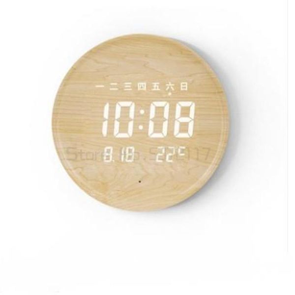 wall clocks voice controlled wake-up electronic clock intelligent dimming silent nordic desk simple modern decoration
wall clocks voice controlled wake-up electronic clock intelligent dimming silent nordic desk simple modern decoration