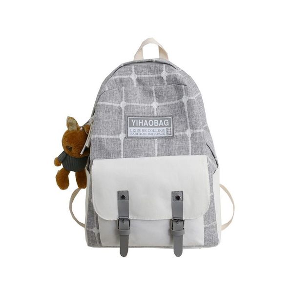 outdoor bags plaid canvas ladies backpack fashion panelled color student bag casual wild large capacity travel
outdoor bags plaid canvas ladies backpack fashion panelled color student bag casual wild large capacity travel