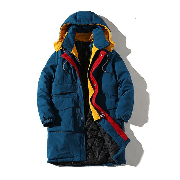 Men's Down & Parkas Winter fashion long Windproof coat cotton jacket Hoodies clothing Fake two-piece stitching s warm thick Parker JN31, Black
Men's Down & Parkas Winter fashion long Windproof coat cotton jacket Hoodies clothing Fake two-piece stitching s warm thick Parker JN31, Black