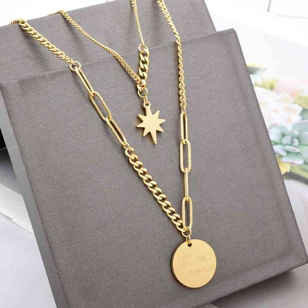 necklaces pendants 316l stainless steel fashion fine jewelry hip hop street the brightes star charms chain choker for women men, Silver
necklaces pendants 316l stainless steel fashion fine jewelry hip hop street the brightes star charms chain choker for women men, Silver