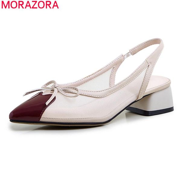 dress shoes morazora 2021 big size 33-43 women pumps thick heels pointed toe shallow office summer mixed colors ladies, Black
dress shoes morazora 2021 big size 33-43 women pumps thick heels pointed toe shallow office summer mixed colors ladies, Black