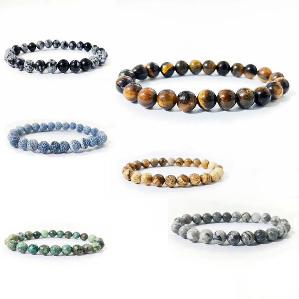 beaded, strands 2021 charm bracelet natural stone beads 8mm volcanic lava tiger eye elastic bracelets for men women jewelry pulsera hombre, Black
beaded, strands 2021 charm bracelet natural stone beads 8mm volcanic lava tiger eye elastic bracelets for men women jewelry pulsera hombre, Black