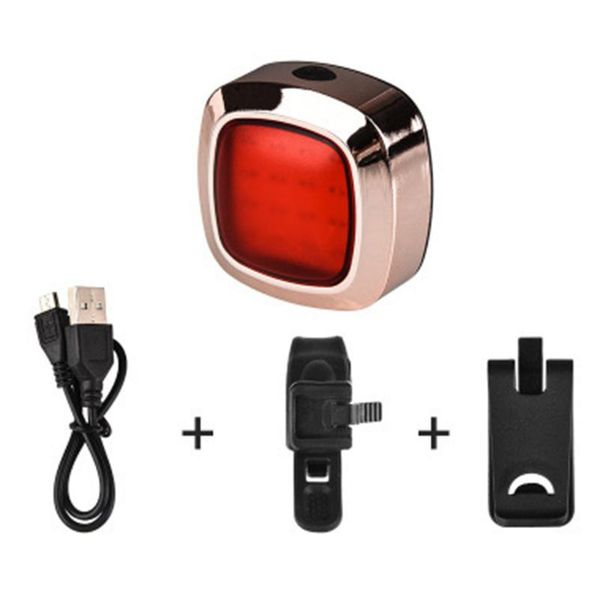 60lm waterproof usb rechargeble taillight 16pcs cob lamp bead super bright bicycle braking rear light for backpack helmet bike lights
60lm waterproof usb rechargeble taillight 16pcs cob lamp bead super bright bicycle braking rear light for backpack helmet bike lights