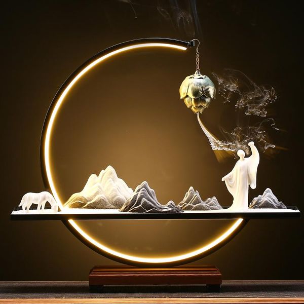fragrance lamps ceramic incense burner holder arabic style waterfall modern electric incienso quemador
fragrance lamps ceramic incense burner holder arabic style waterfall modern electric incienso quemador