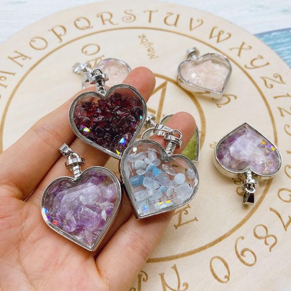 decorative objects & figurines natural crystal pendants bottle crush stone wishing spiritual hearts gemstones mineral ornament fashion coupl
decorative objects & figurines natural crystal pendants bottle crush stone wishing spiritual hearts gemstones mineral ornament fashion coupl