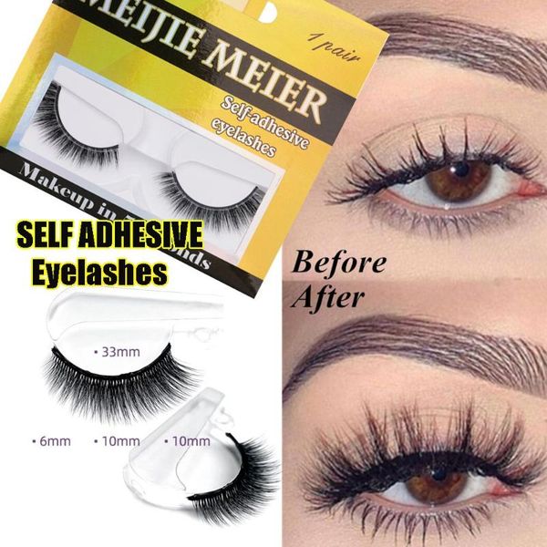 false eyelashes 1pair self-adhesive soft mink hair eye lashes reusable no glue required wispy long fluffy makeup tools
false eyelashes 1pair self-adhesive soft mink hair eye lashes reusable no glue required wispy long fluffy makeup tools
