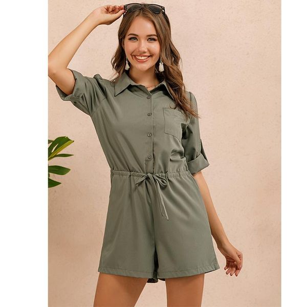 solid color women rompers button 7 sleeve lapel 2021 streetwear fashion jumpsuit shorts casual playsuit overalls women's jumpsuits &, Black;white
solid color women rompers button 7 sleeve lapel 2021 streetwear fashion jumpsuit shorts casual playsuit overalls women's jumpsuits &, Black;white