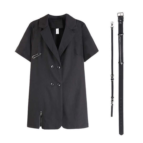 perhaps u black notch collar button short sleeve mini dress elegant solid summer women female d1878 210529, Black;gray
perhaps u black notch collar button short sleeve mini dress elegant solid summer women female d1878 210529, Black;gray