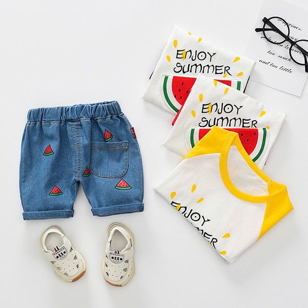 clothing sets infant t-shirts + shorts 2pcs children clothes set summer baby kids casual boys sport suits outfit, White
clothing sets infant t-shirts + shorts 2pcs children clothes set summer baby kids casual boys sport suits outfit, White