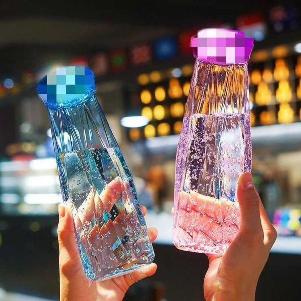420ml colorful diamond crystal glass bottle waterbottle portable heat resistant water cup drinking juice 5 colors wine glasses
420ml colorful diamond crystal glass bottle waterbottle portable heat resistant water cup drinking juice 5 colors wine glasses