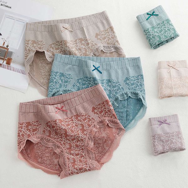 court style girl lace trouser head women's cotton crotch, abdomen and buttocks, medium waist large triangular underwear women, Black;white
court style girl lace trouser head women's cotton crotch, abdomen and buttocks, medium waist large triangular underwear women, Black;white