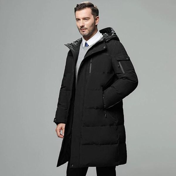 men's down & parkas plus size waterproof thick winter men long white duck jacket brand clothing hooded warm coat male parka, Black
men's down & parkas plus size waterproof thick winter men long white duck jacket brand clothing hooded warm coat male parka, Black