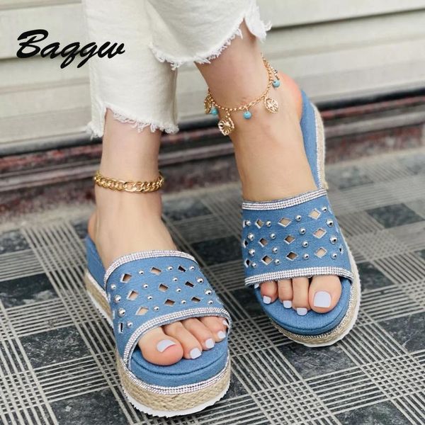 slippers women summer fashion rivet hollowed out platform shoes ladies breathable outdoor beach round toe plus size, Black
slippers women summer fashion rivet hollowed out platform shoes ladies breathable outdoor beach round toe plus size, Black