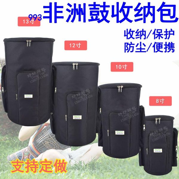 storage bags 993 african drum bag 8 "10" 12 "13" thickened absorption double shoulder portable customized
storage bags 993 african drum bag 8 "10" 12 "13" thickened absorption double shoulder portable customized