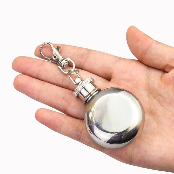 keychains 5pcs 28ml mini stainless steel flask keychain bottle whiskey liquor pocket wine drinkware flagon pot locket man jewelry, Silver
keychains 5pcs 28ml mini stainless steel flask keychain bottle whiskey liquor pocket wine drinkware flagon pot locket man jewelry, Silver