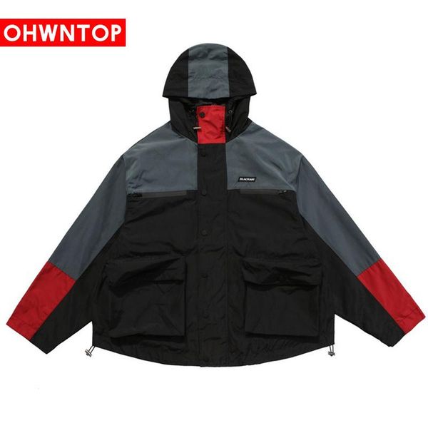 men's jackets color block patchwork front pocket pullover jacket men half zipper hoodie male hip hop casual windbreaker coat streetwear, Black;brown
men's jackets color block patchwork front pocket pullover jacket men half zipper hoodie male hip hop casual windbreaker coat streetwear, Black;brown