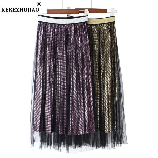 skirts fancy pu patchwork mesh fashion pleated skirt high waist mid-calf elastic party bling fall dress ladies for winter 2021, Black
skirts fancy pu patchwork mesh fashion pleated skirt high waist mid-calf elastic party bling fall dress ladies for winter 2021, Black