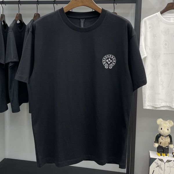 2021 fashion brand new short t-shirt ch men's summer sanskrit horseshoe bead embroidered round neck loose half, White;black
2021 fashion brand new short t-shirt ch men's summer sanskrit horseshoe bead embroidered round neck loose half, White;black