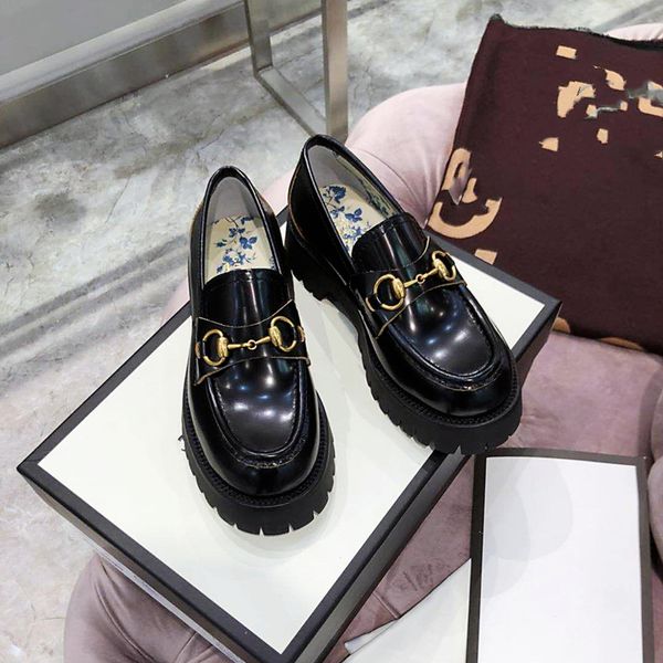 horse rank buckle designe lefu shoes women's shoe thick bottom bee single lulu af1 2021 new versatile british style leather low round h, Black
horse rank buckle designe lefu shoes women's shoe thick bottom bee single lulu af1 2021 new versatile british style leather low round h, Black