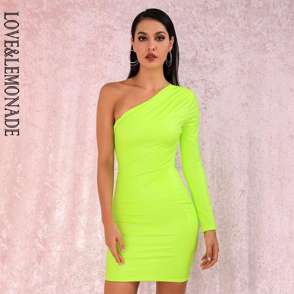 casual dresses love&lemonade fluorescent green one shoulder elastic pu bodycon long sleeve mini dress lm81970, Black;gray
casual dresses love&lemonade fluorescent green one shoulder elastic pu bodycon long sleeve mini dress lm81970, Black;gray