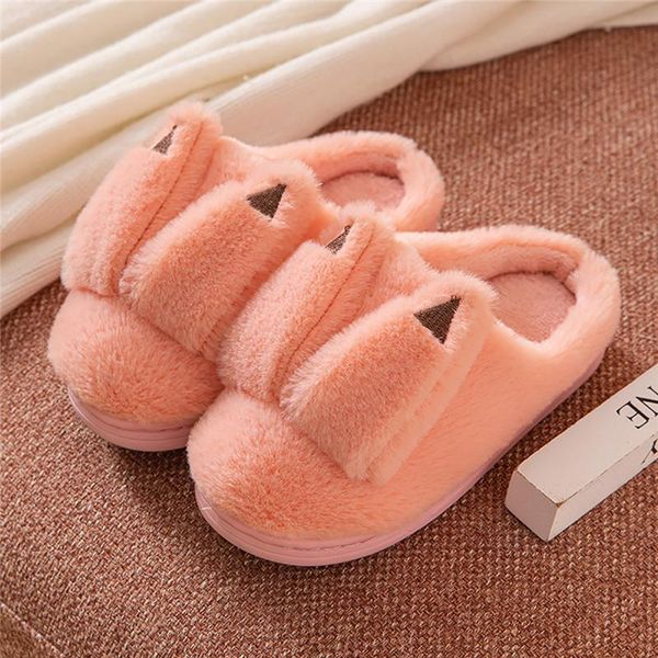slipper winter children' slippers for home warm furry kids shoes indoor flat slides non-slip girls slip on boy flip-flop, Black;grey
slipper winter children' slippers for home warm furry kids shoes indoor flat slides non-slip girls slip on boy flip-flop, Black;grey