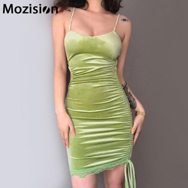 casual dresses mozision hollow out drawstring ruched dress women's spaghetti strap backless women party skinny mini vestidos, Black;gray
casual dresses mozision hollow out drawstring ruched dress women's spaghetti strap backless women party skinny mini vestidos, Black;gray