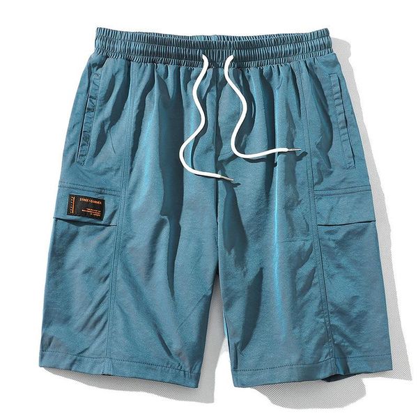men's shorts loose beach pants couple casual summer men quick dry running fitness plus size many pockets knee length trousers, White;black
men's shorts loose beach pants couple casual summer men quick dry running fitness plus size many pockets knee length trousers, White;black