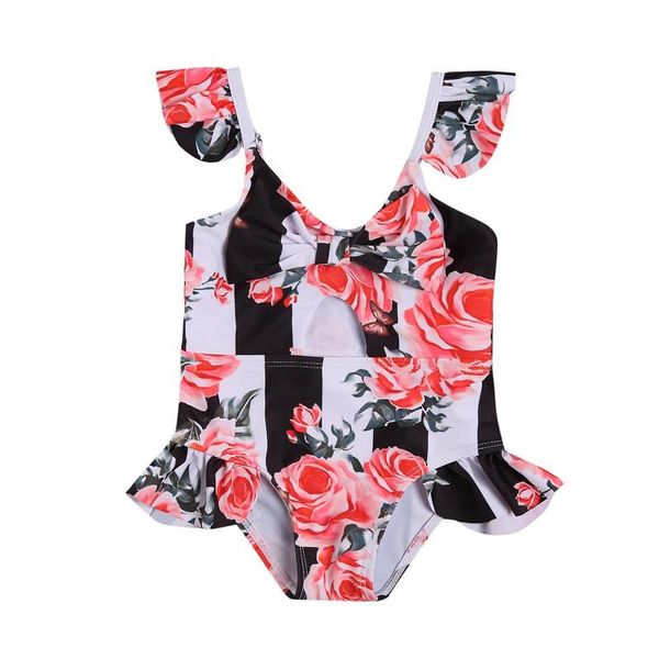 jumpsuits 2021 summer kids baby girl sleeveless striped floral swimwear romper one pieces swimsuit bathing suit, Blue 
jumpsuits 2021 summer kids baby girl sleeveless striped floral swimwear romper one pieces swimsuit bathing suit, Blue